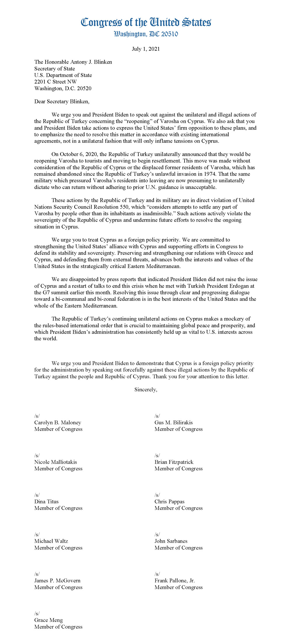 carolyn-maloney-letter-to-state-on-varosha-em